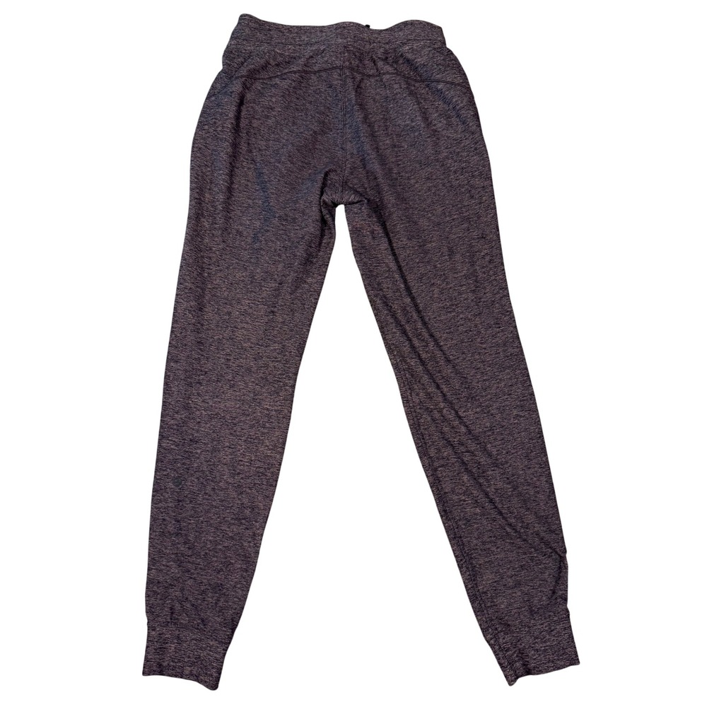 Lululemon Joggers Athleisure Loungewear Heathered Dark Purple Black Women Size 6 - Picture 6 of 6